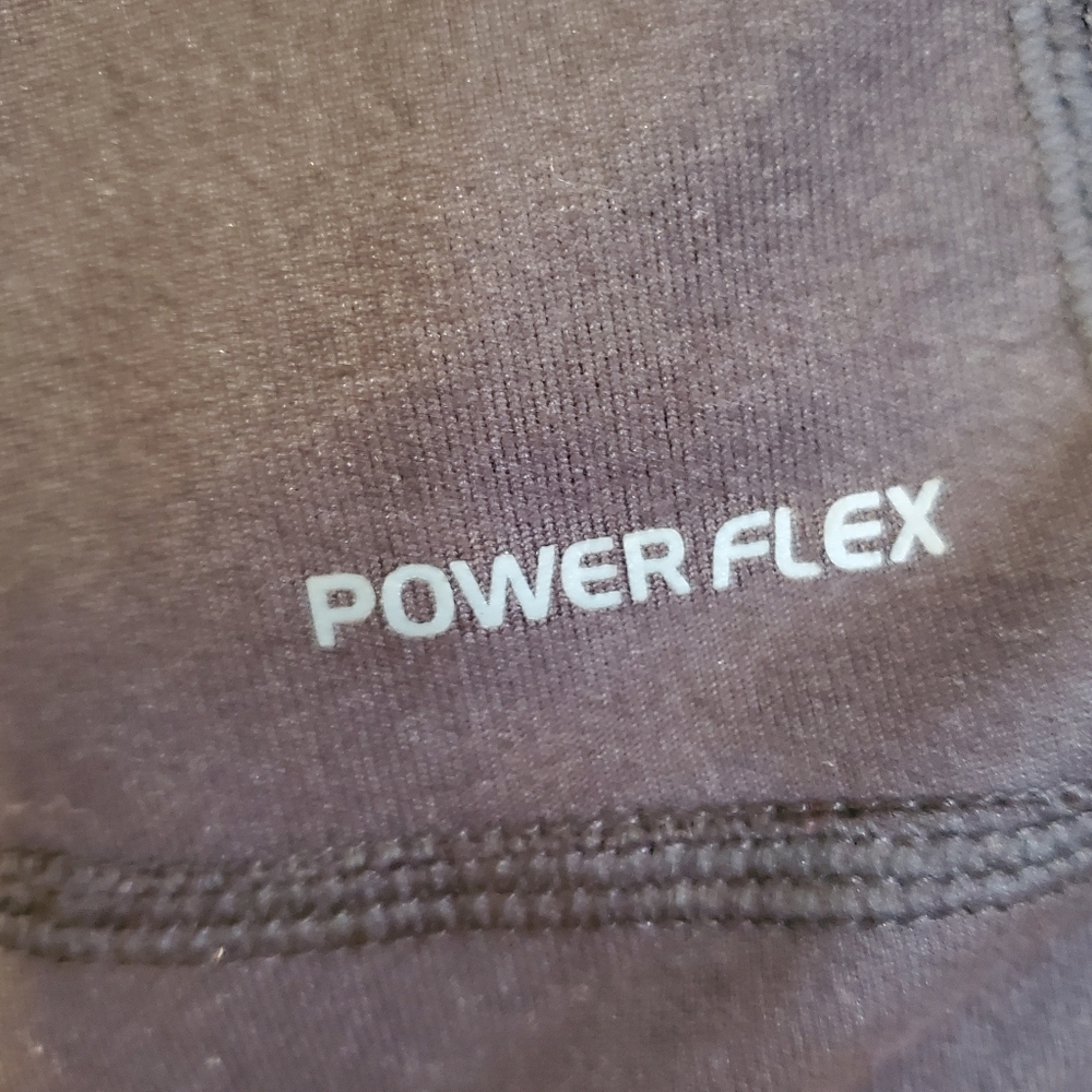 Champion Full Zip Sweatshirt Black Athletic Shirt M Athleisure Black Stretch - Picture 4 of 6